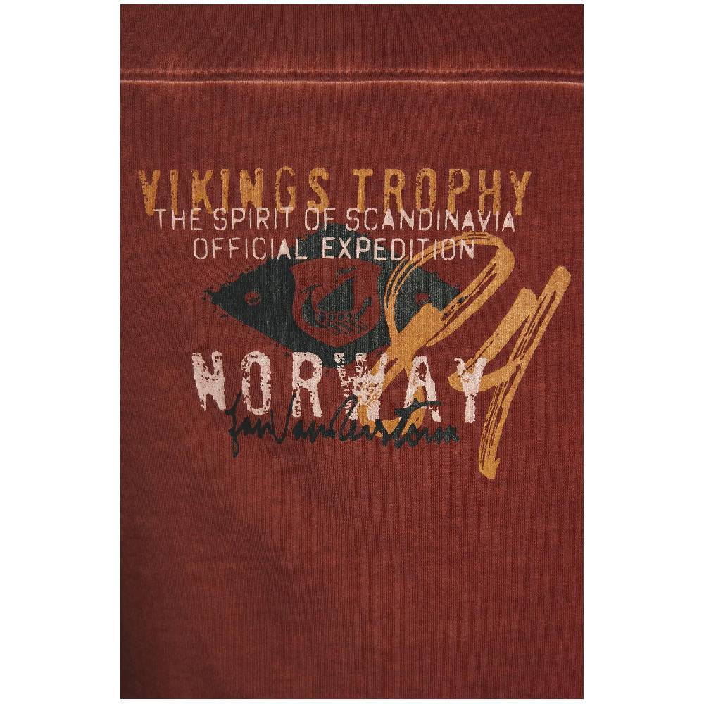 Jan Vanderstorm Sweatjacke SIVID Rot