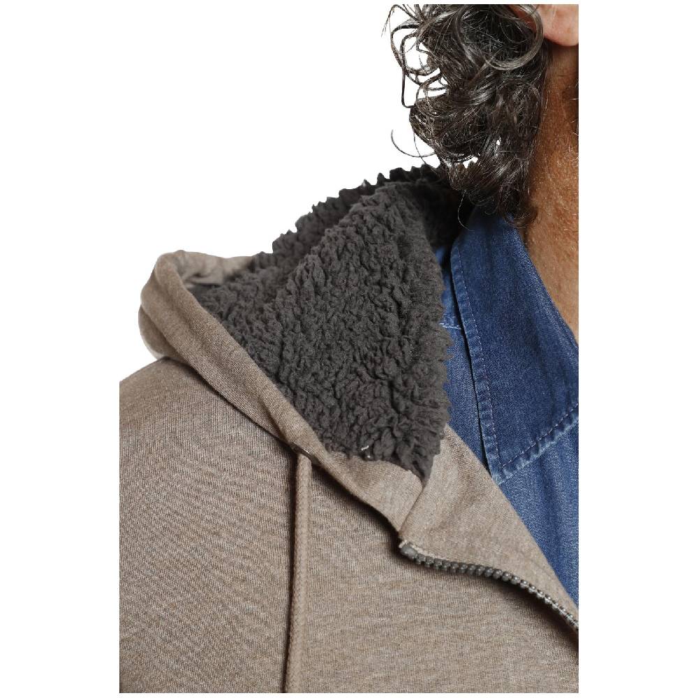 Jan Vanderstorm Sweatjacke THORSTENO Beige Melange