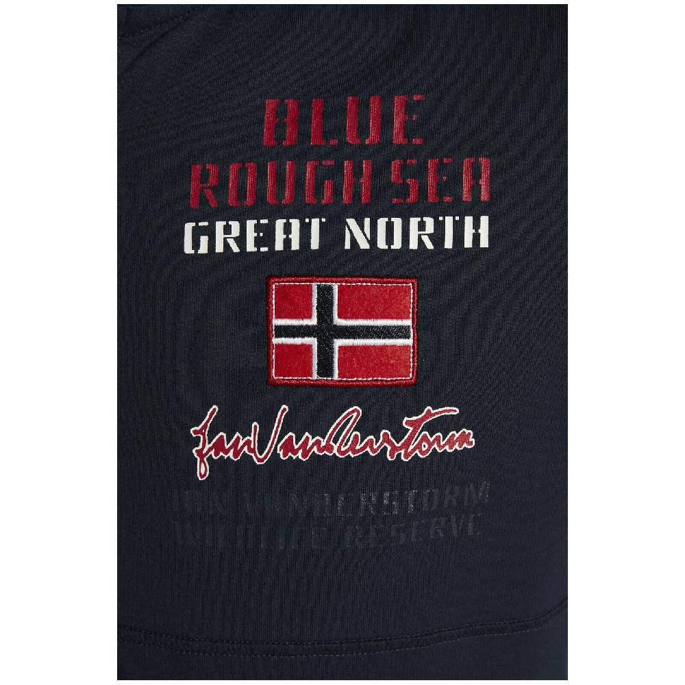 Jan Vanderstorm Sweatjacke TJARKE Dunkelblau