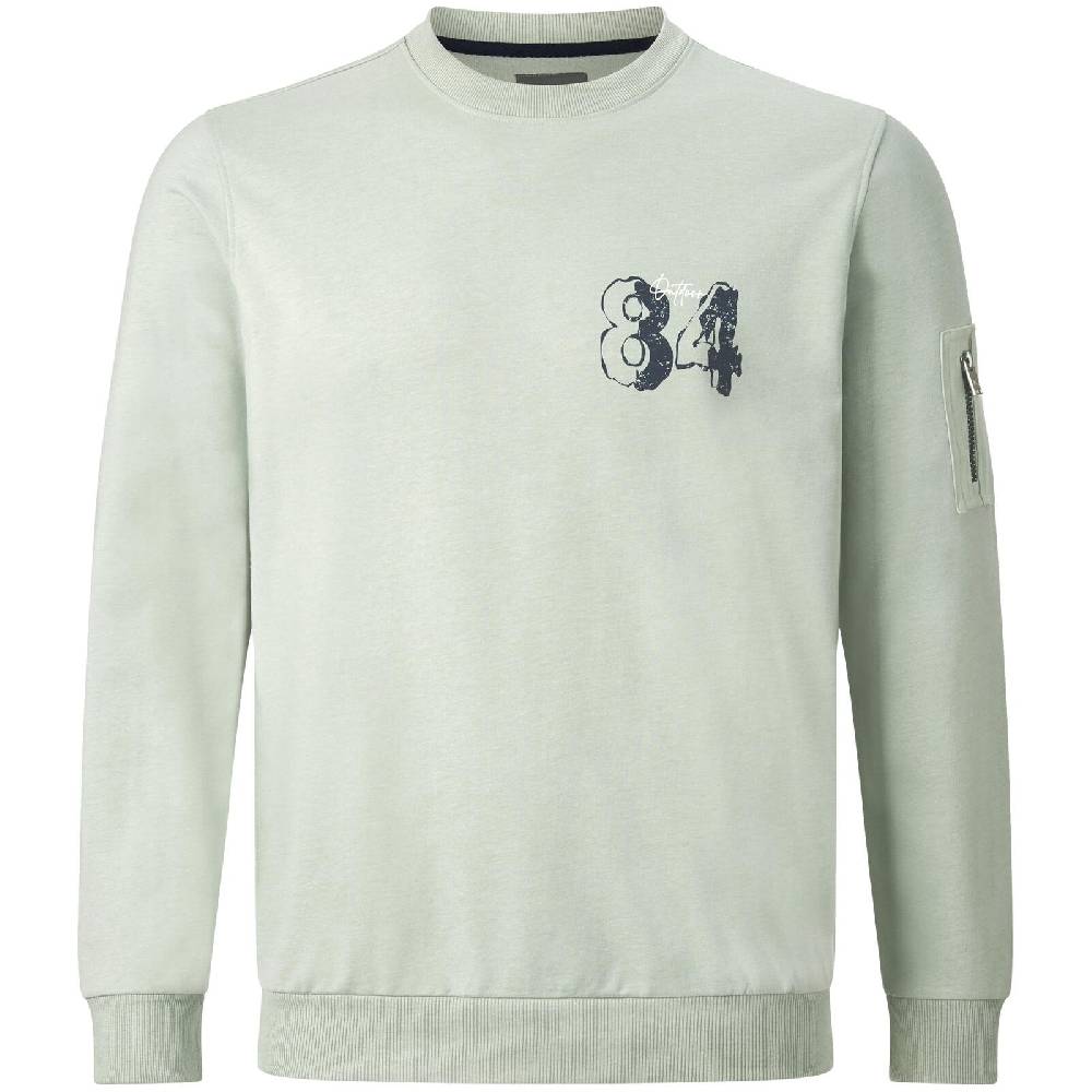 Jan Vanderstorm Sweatshirt ALFI hellgrün