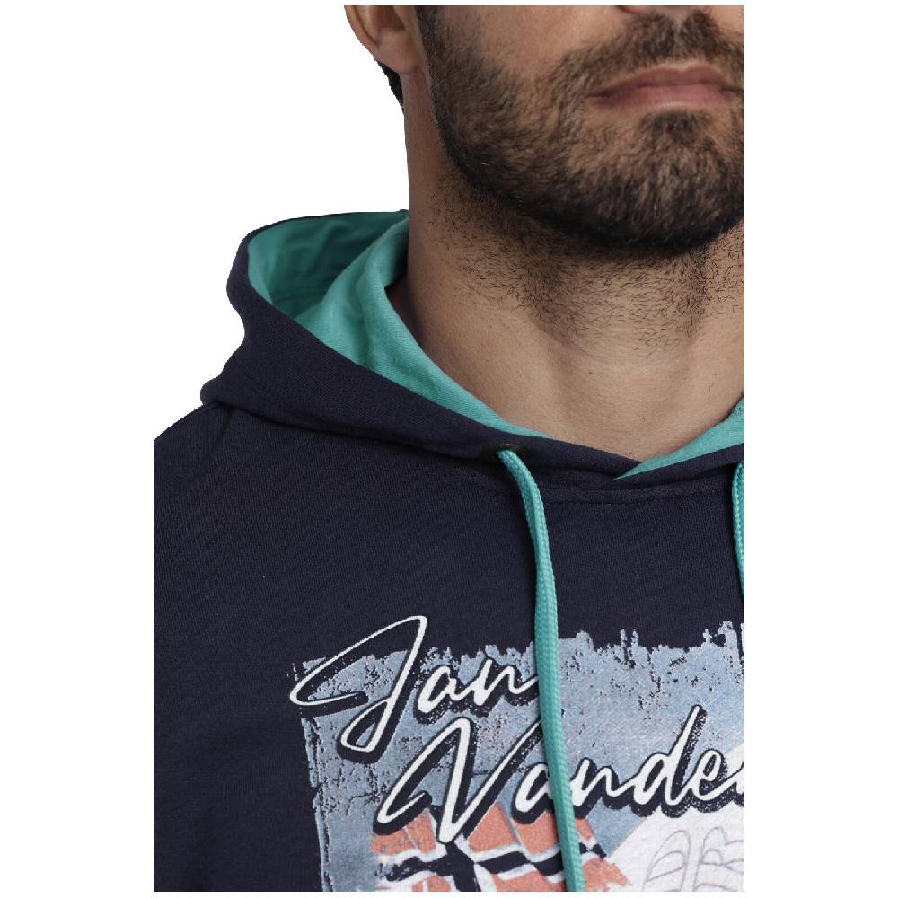 Jan Vanderstorm Sweatshirt ARIBALD Dunkelblau