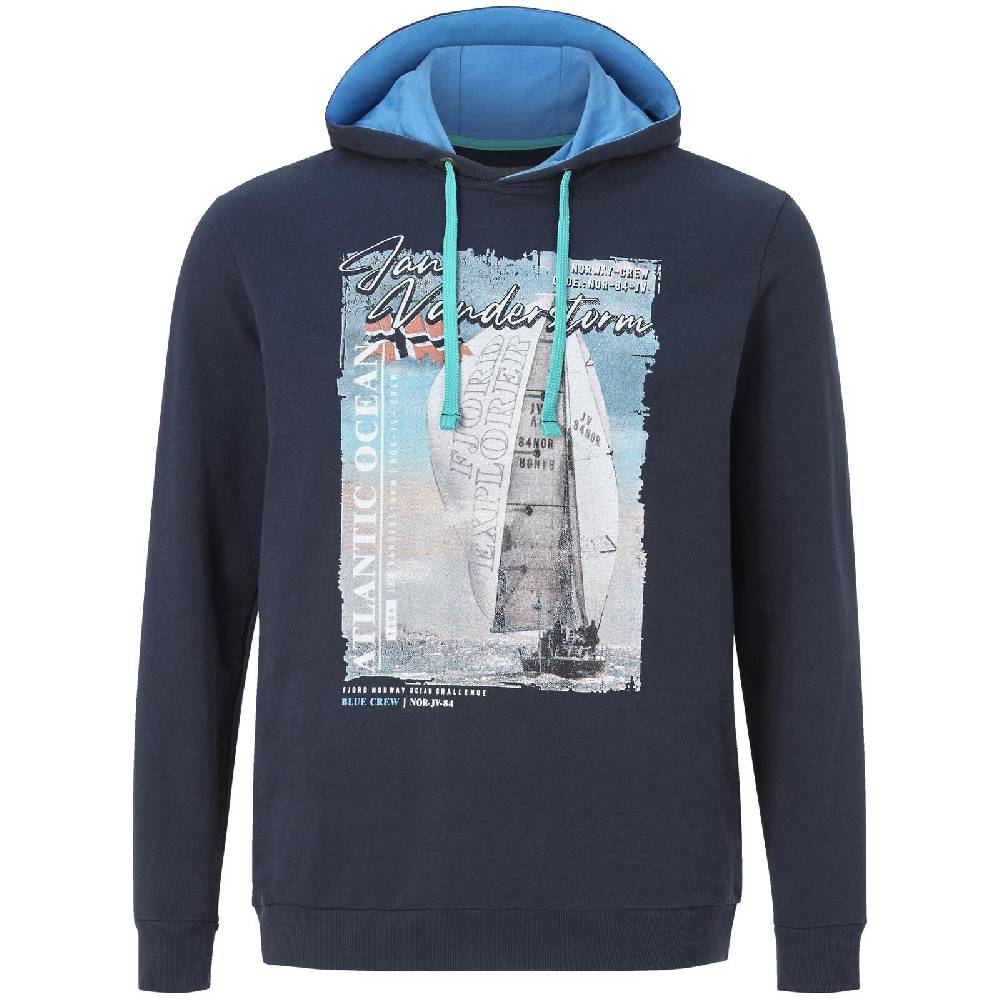 Jan Vanderstorm Sweatshirt ARIBALD dunkelblau