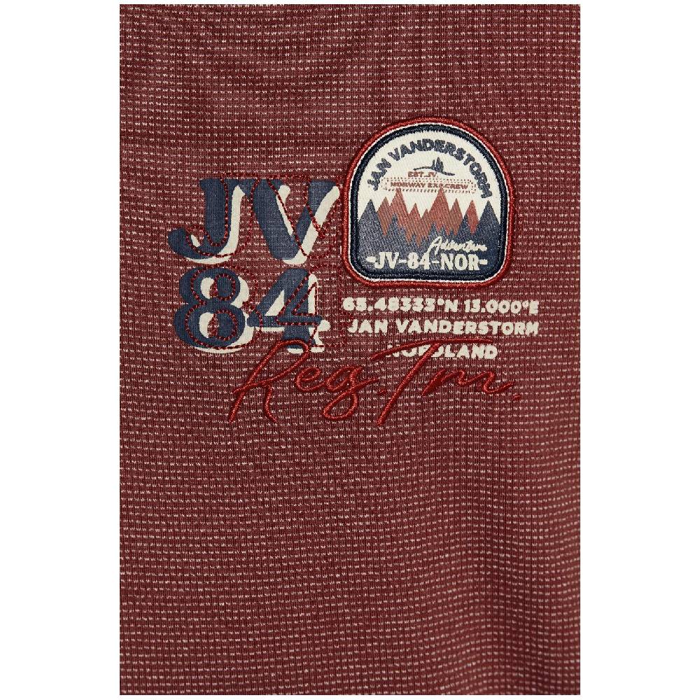 Jan Vanderstorm Sweatshirt BIRKIR Dunkelorange