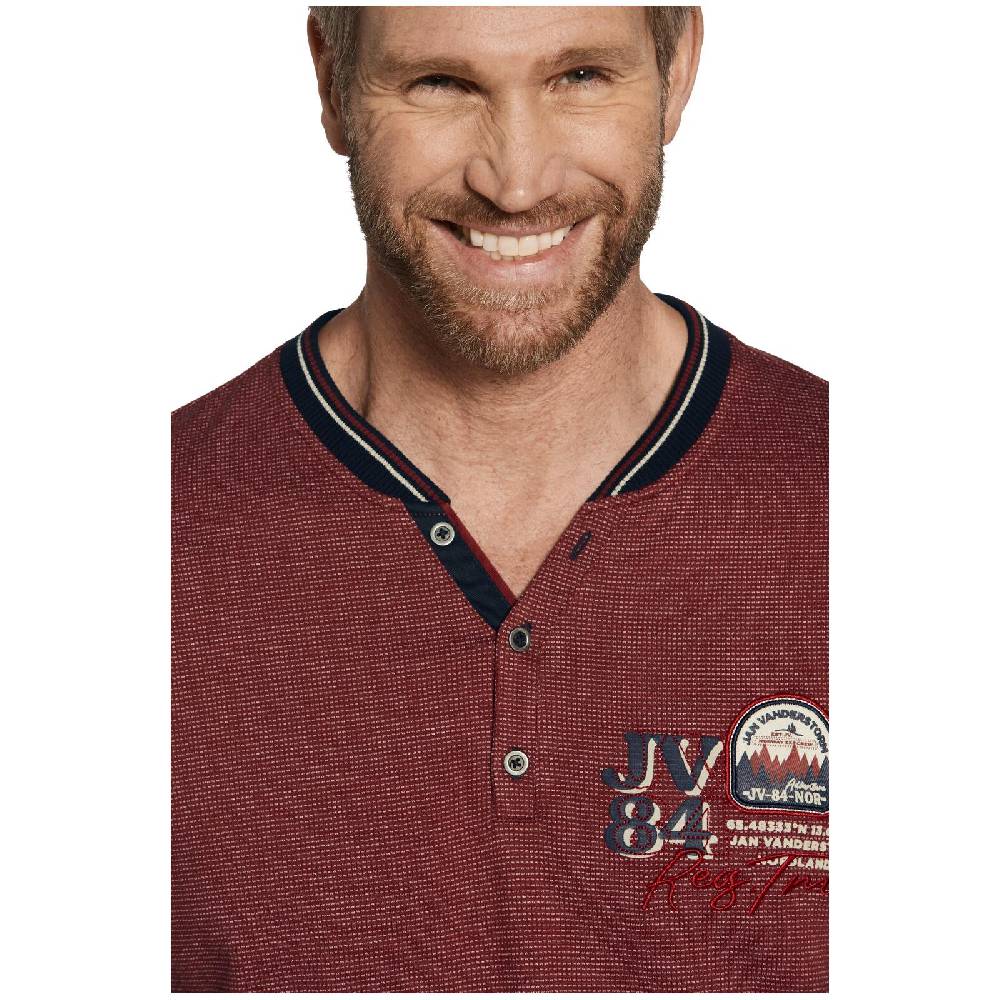 Jan Vanderstorm Sweatshirt BIRKIR Dunkelorange