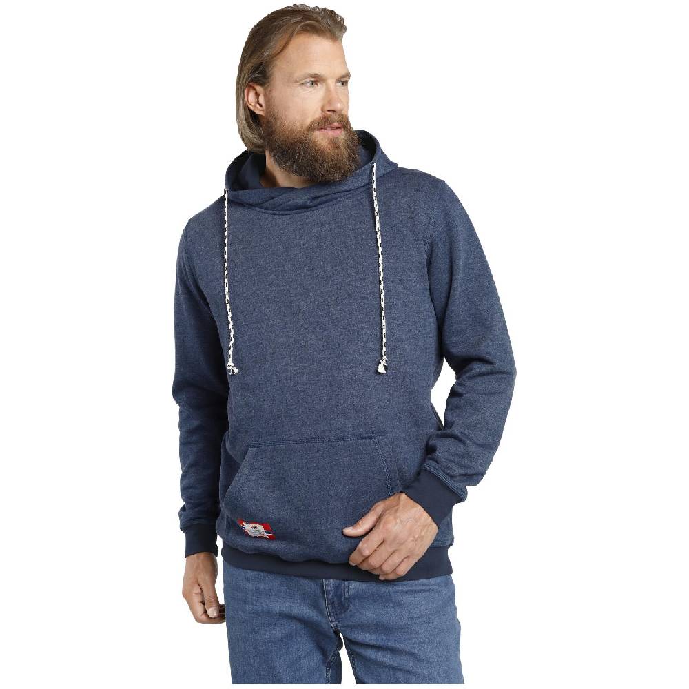 Jan Vanderstorm Sweatshirt BLANKARD Blau Melange
