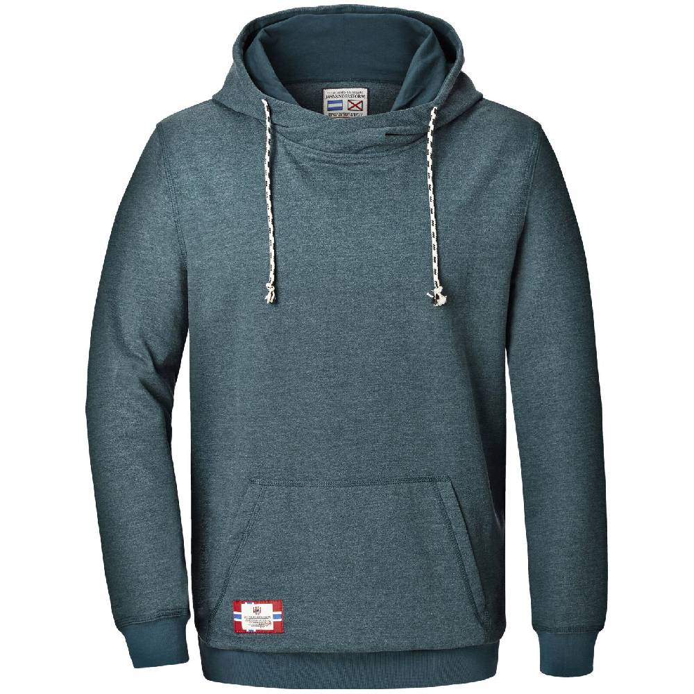Jan Vanderstorm Sweatshirt BLANKARD petrol melange