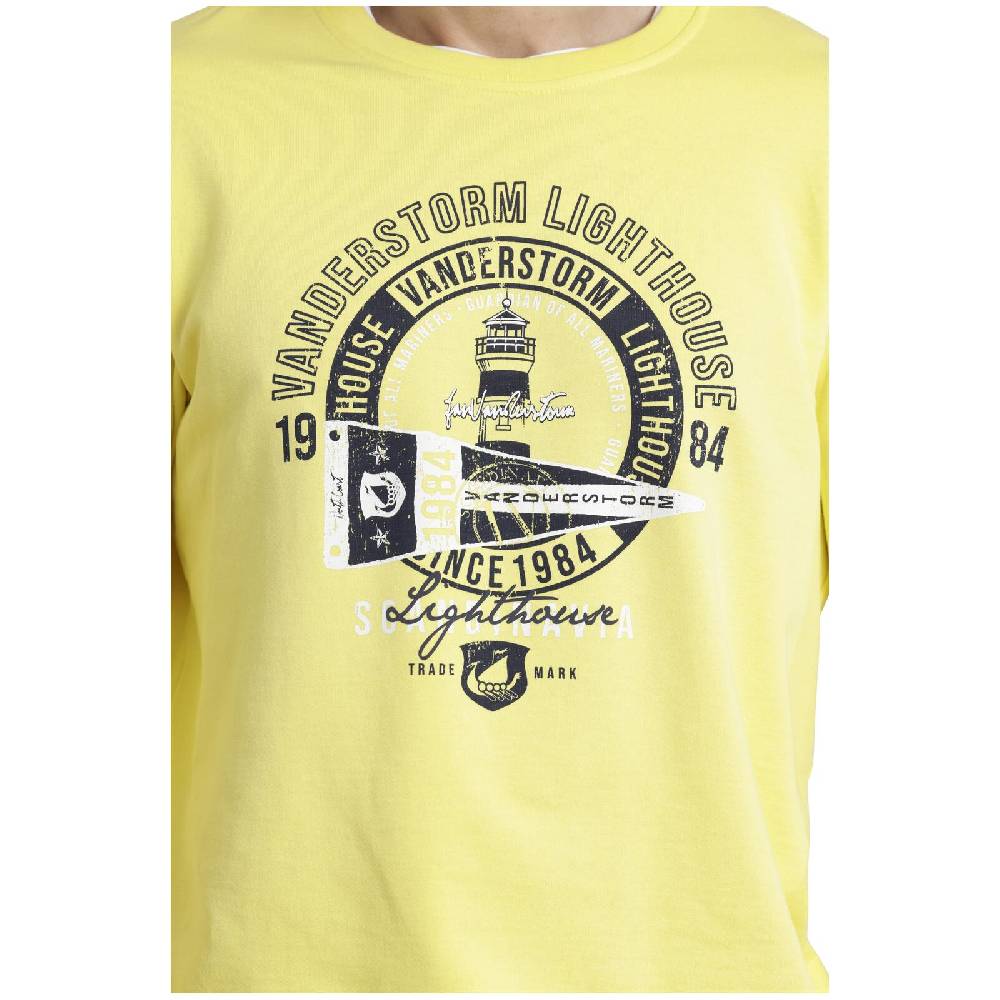 Jan Vanderstorm Sweatshirt DYRIK Gelb