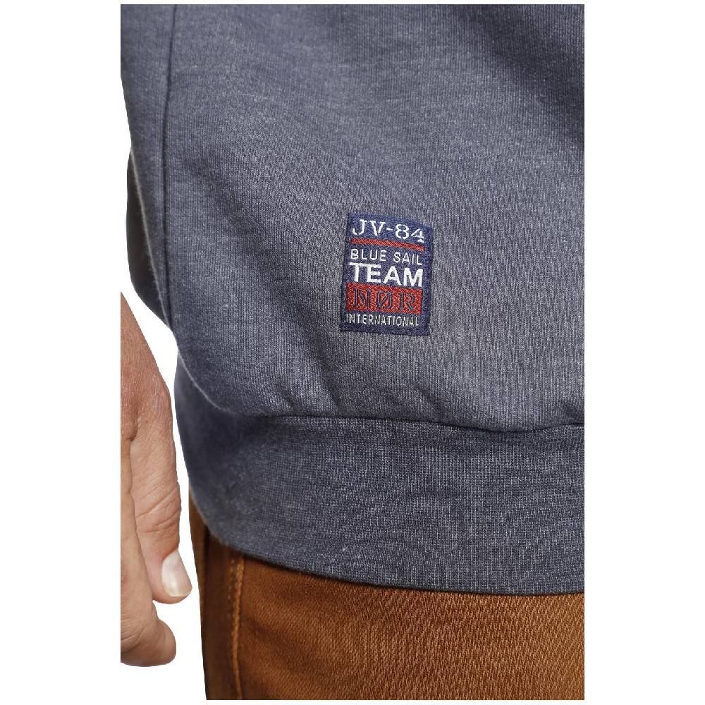 Jan Vanderstorm Sweatshirt ELLMAR Blau