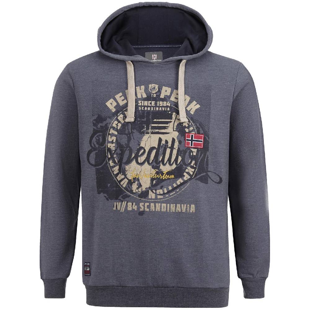 Jan Vanderstorm Sweatshirt ELLMAR blau