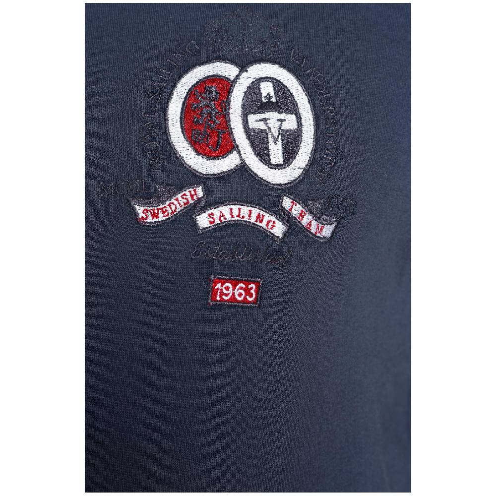 Jan Vanderstorm Sweatshirt FENNO Blau