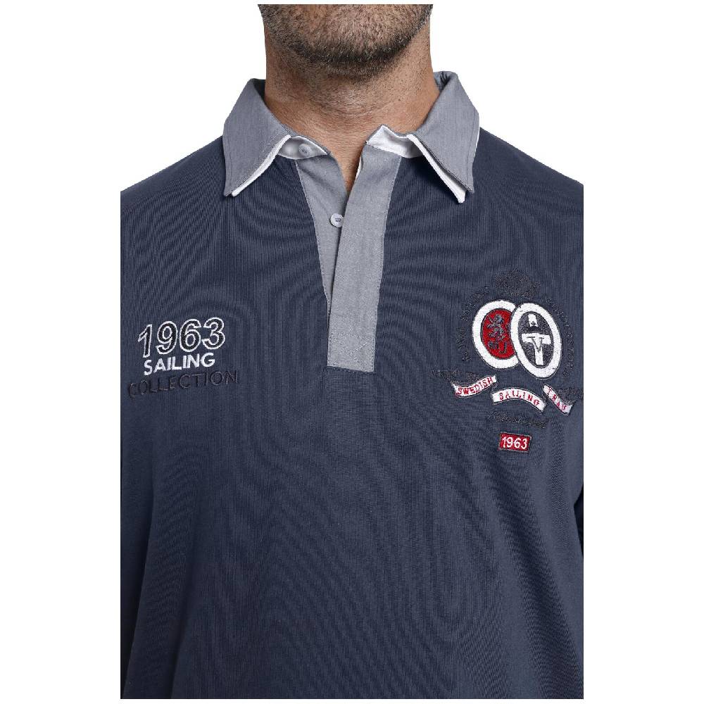 Jan Vanderstorm Sweatshirt FENNO Blau