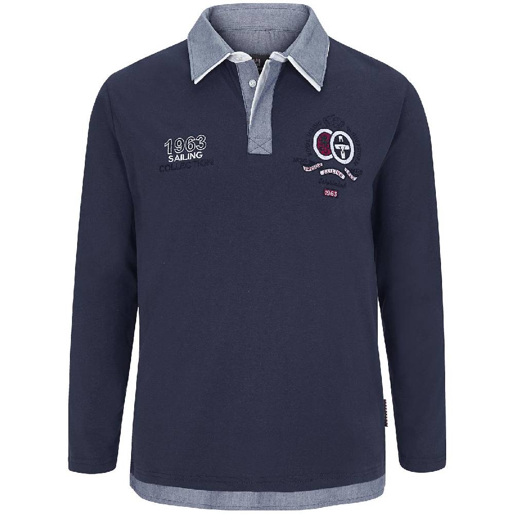 Jan Vanderstorm Sweatshirt FENNO blau