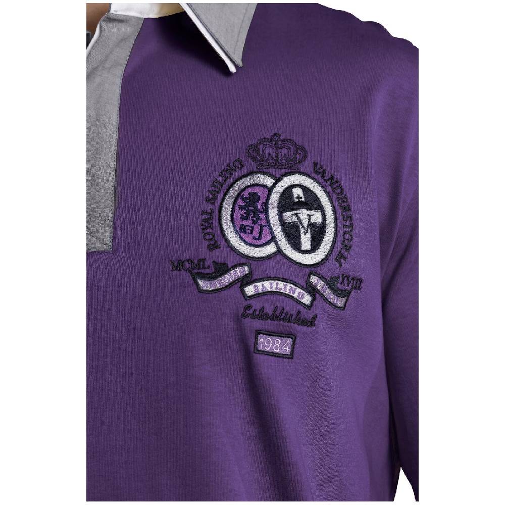 Jan Vanderstorm Sweatshirt FENNO Lila