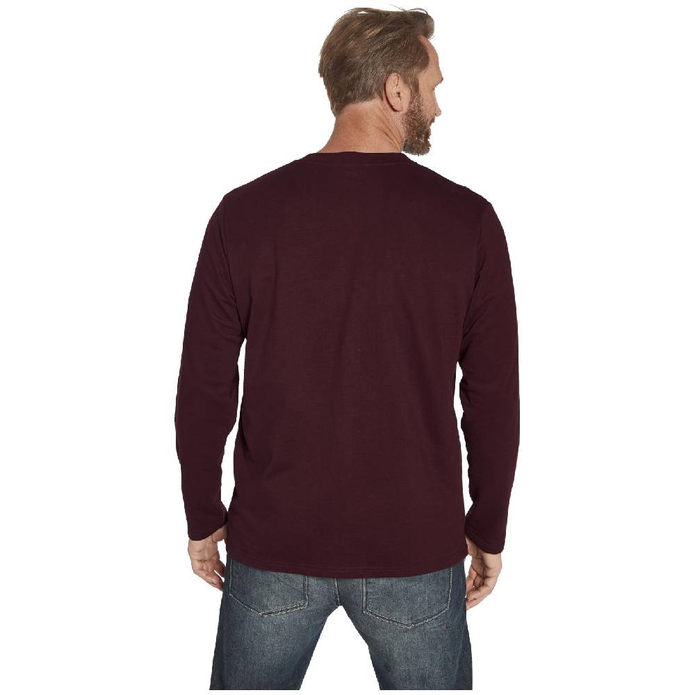 Jan Vanderstorm Sweatshirt FIONN Dunkelrot