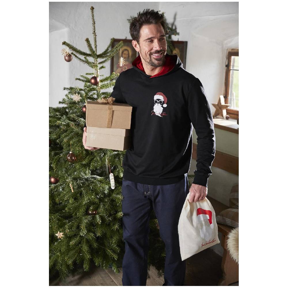 Jan Vanderstorm Sweatshirt FREERIK Schwarz