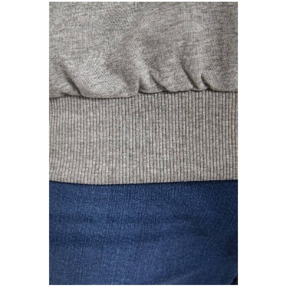 Jan Vanderstorm Sweatshirt GANDALV Grau Melange