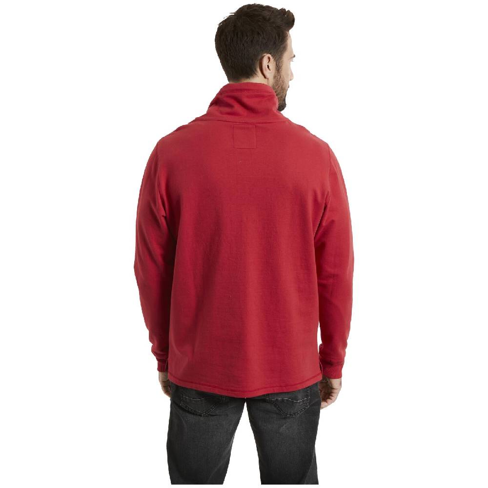 Jan Vanderstorm Sweatshirt HENTRI Rot