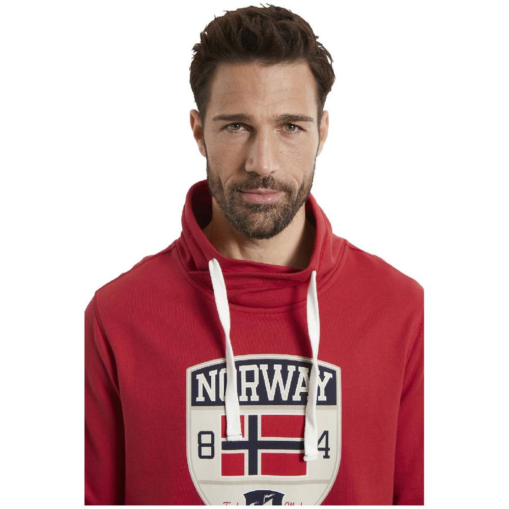 Jan Vanderstorm Sweatshirt HENTRI Rot