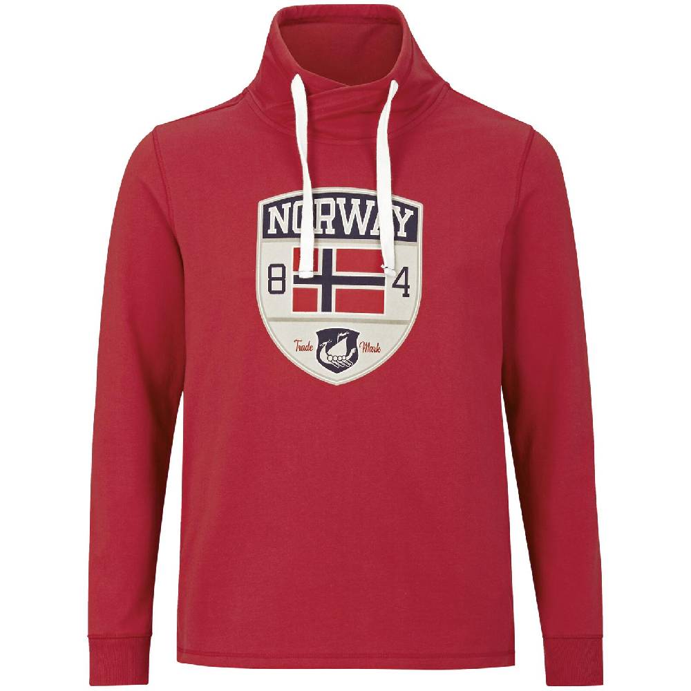 Jan Vanderstorm Sweatshirt HENTRI rot