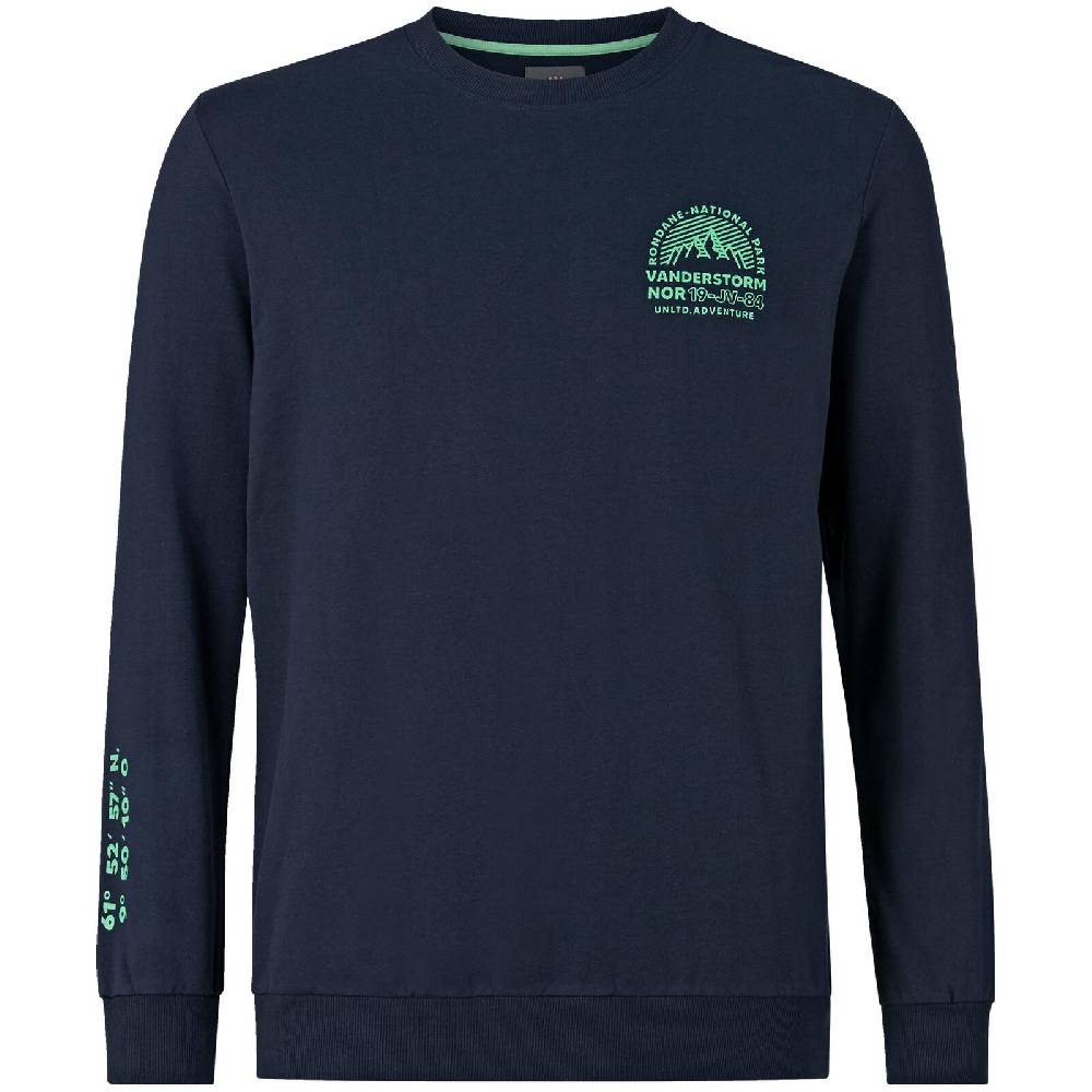 Jan Vanderstorm Sweatshirt INGOLV dunkelblau