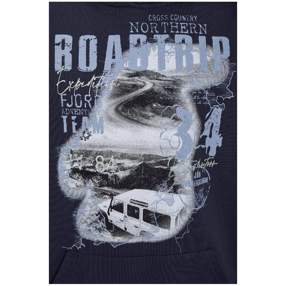 Jan Vanderstorm Sweatshirt INGOMAR Dunkelblau