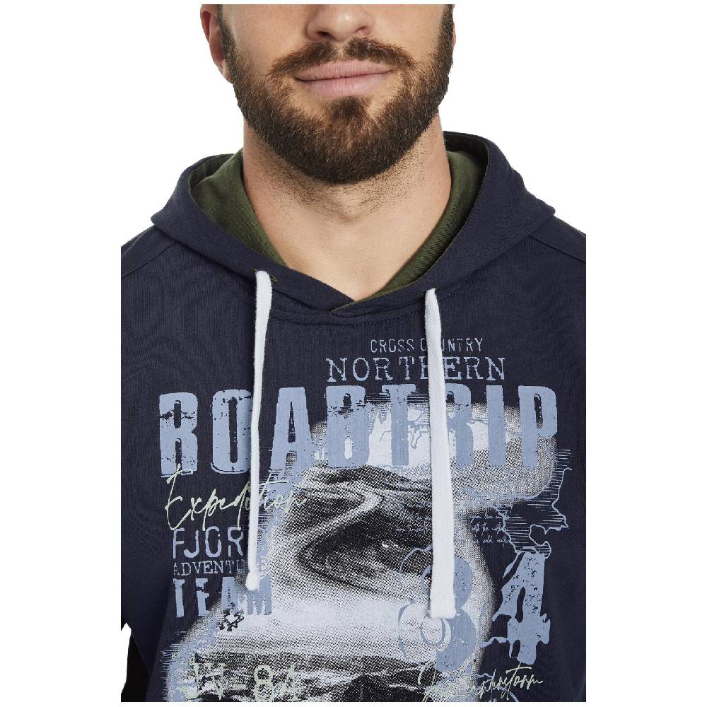 Jan Vanderstorm Sweatshirt INGOMAR Dunkelblau