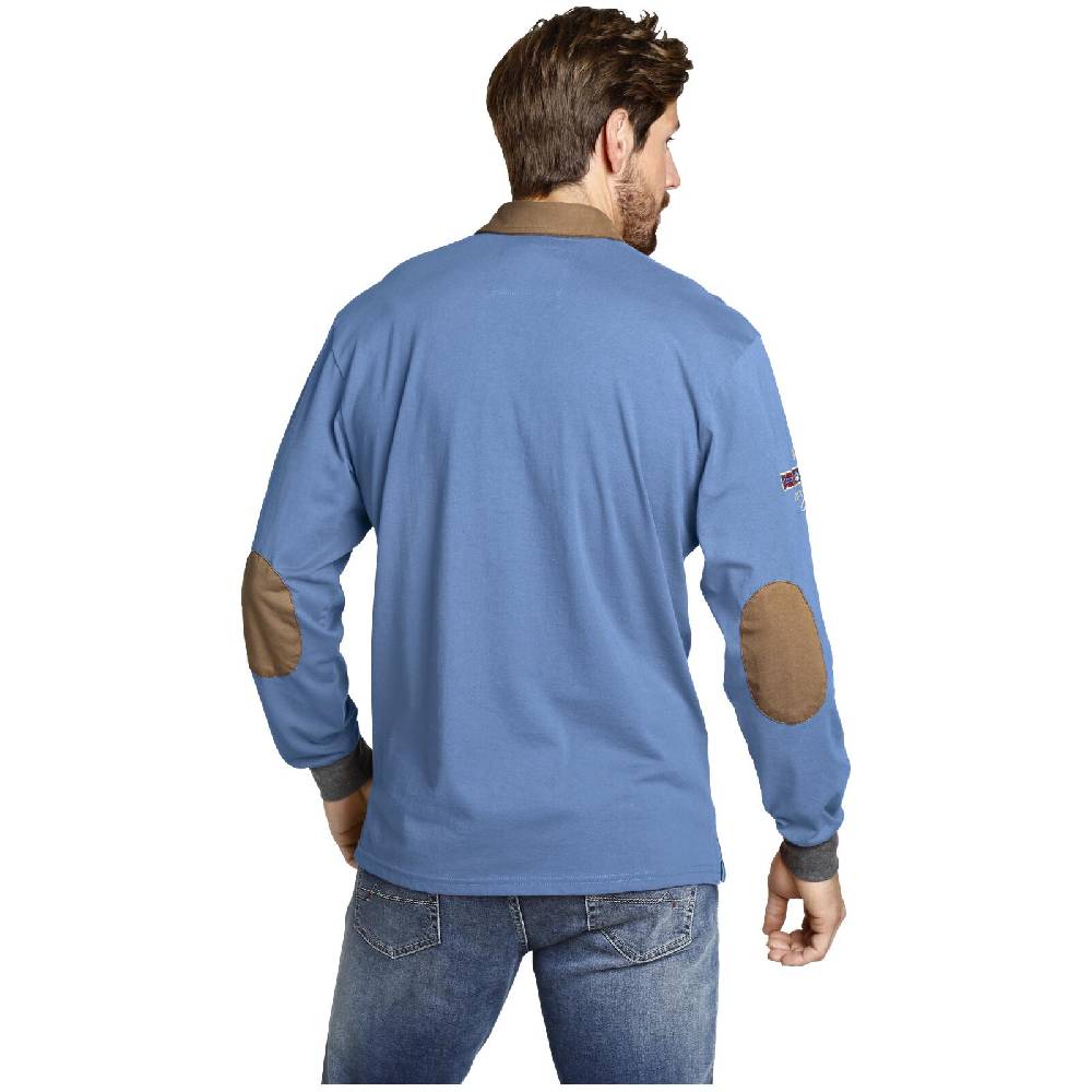 Jan Vanderstorm Sweatshirt JAARNE Hellblau