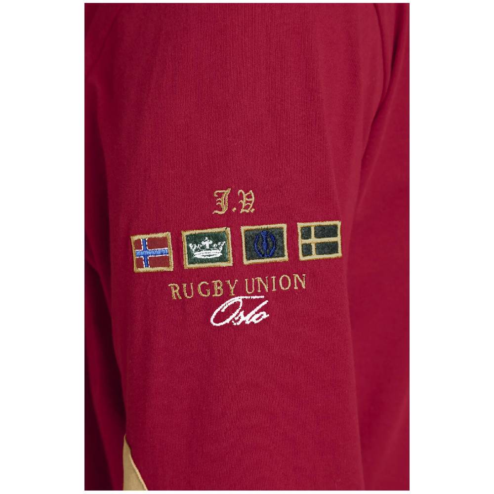 Jan Vanderstorm Sweatshirt JAARNE Rot