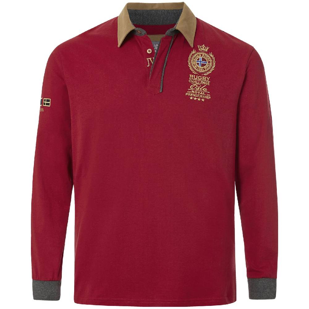 Jan Vanderstorm Sweatshirt JAARNE rot