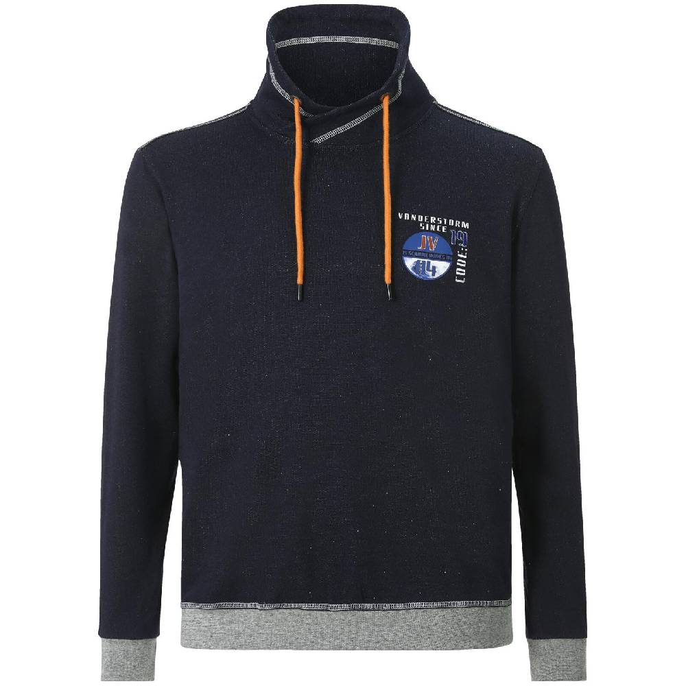 Jan Vanderstorm Sweatshirt JARMUND dunkelblau