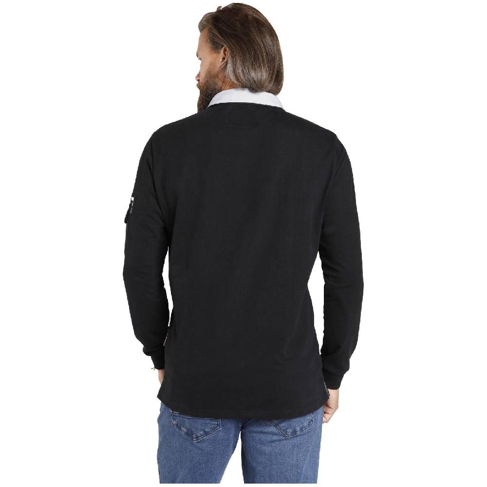 Jan Vanderstorm Sweatshirt JELLE Schwarz