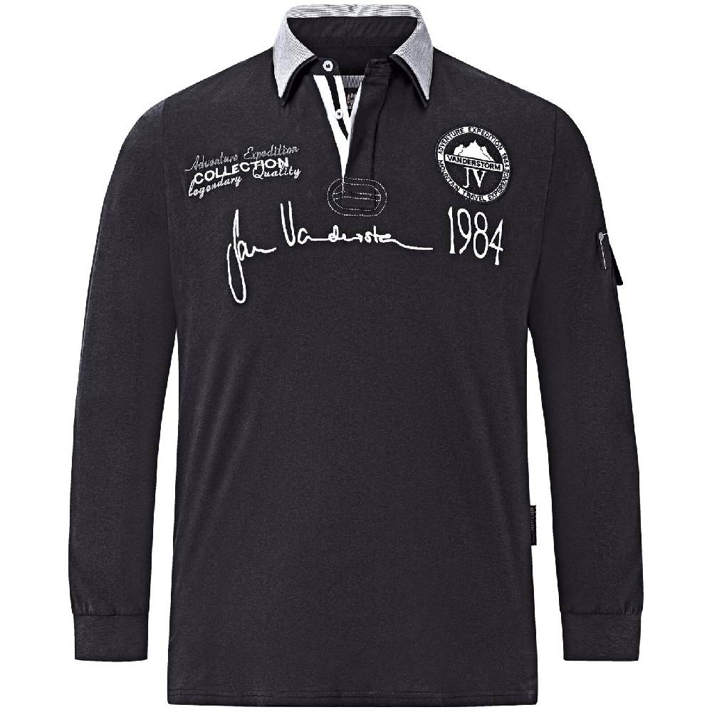 Jan Vanderstorm Sweatshirt JELLE schwarz