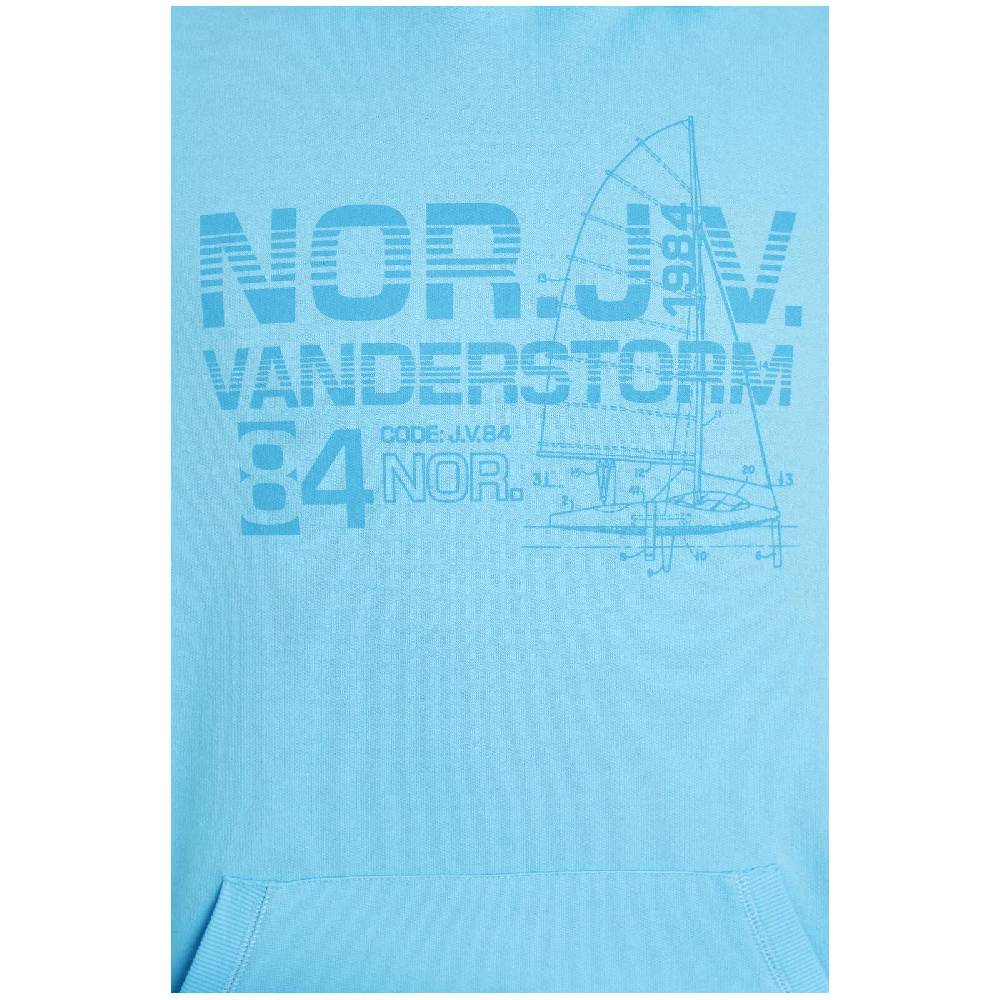 Jan Vanderstorm Sweatshirt JEPPE Türkis