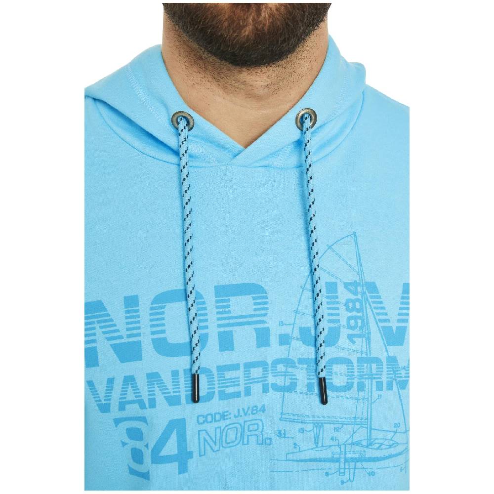 Jan Vanderstorm Sweatshirt JEPPE Türkis
