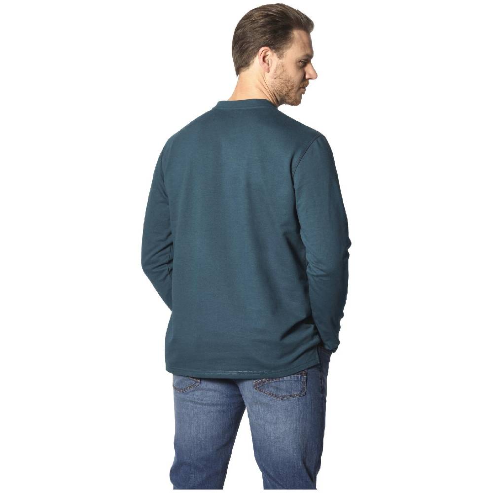 Jan Vanderstorm Sweatshirt JORNSEN Petrol