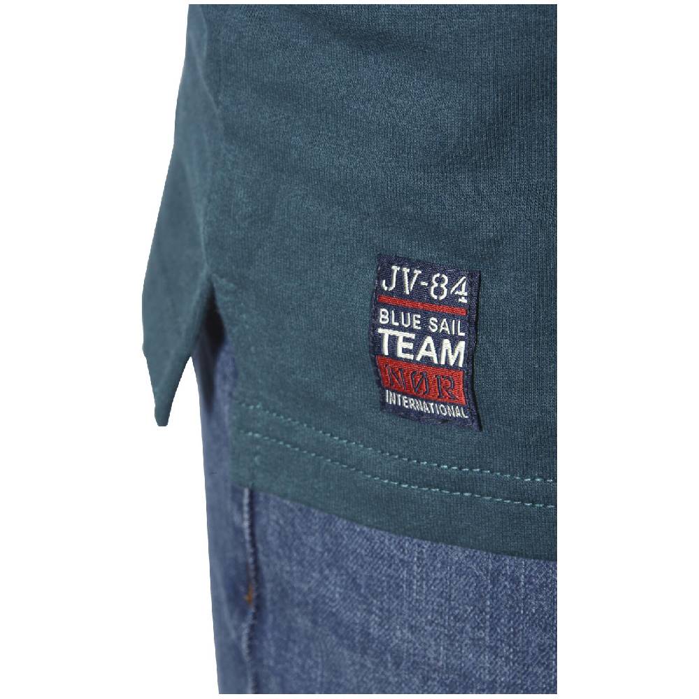 Jan Vanderstorm Sweatshirt JORNSEN Petrol