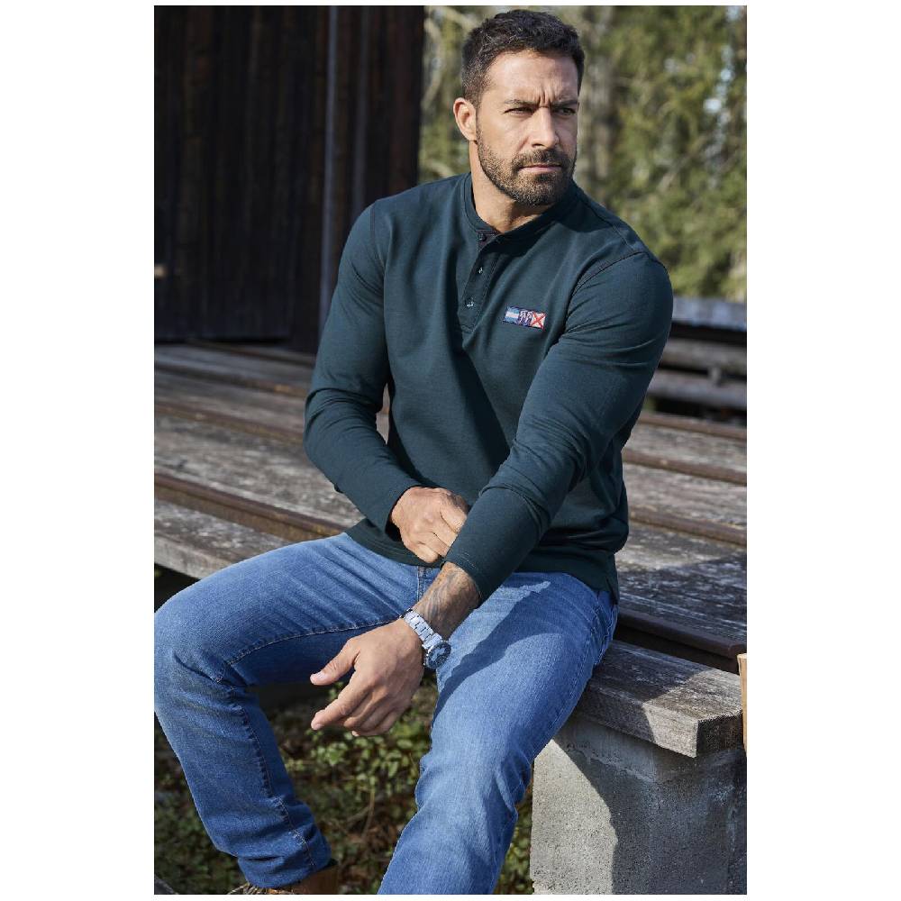 Jan Vanderstorm Sweatshirt JORNSEN Petrol
