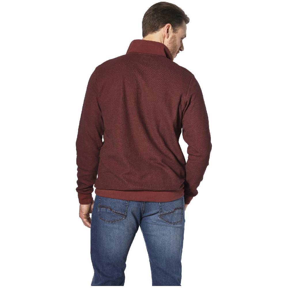 Jan Vanderstorm Sweatshirt MARKWARD Dunkelrot