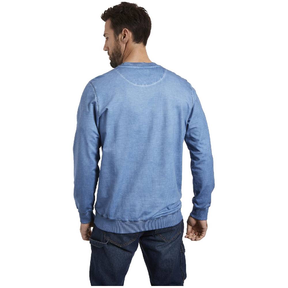 Jan Vanderstorm Sweatshirt NANDRAD Blau