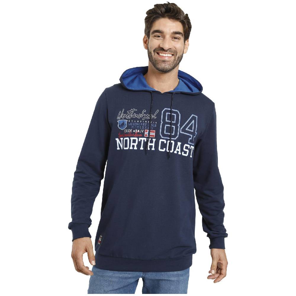 Jan Vanderstorm Sweatshirt NICKLAS Dunkelblau