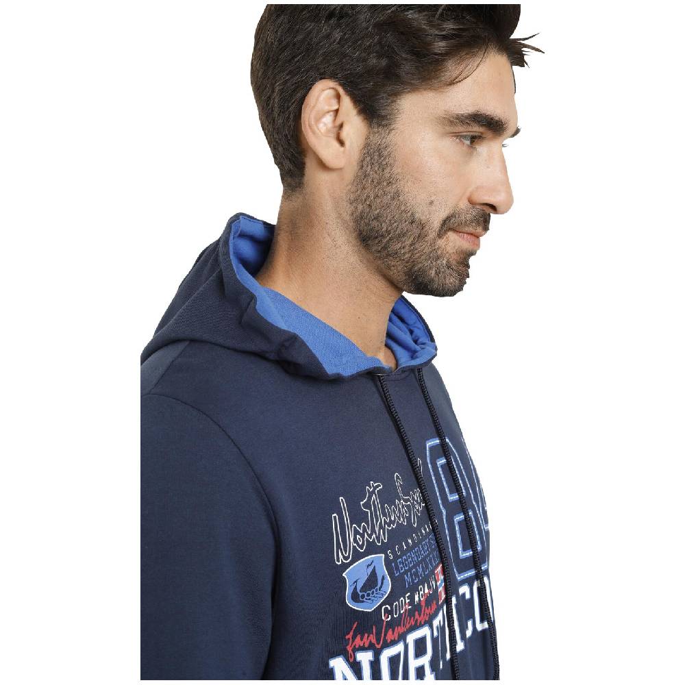 Jan Vanderstorm Sweatshirt NICKLAS Dunkelblau