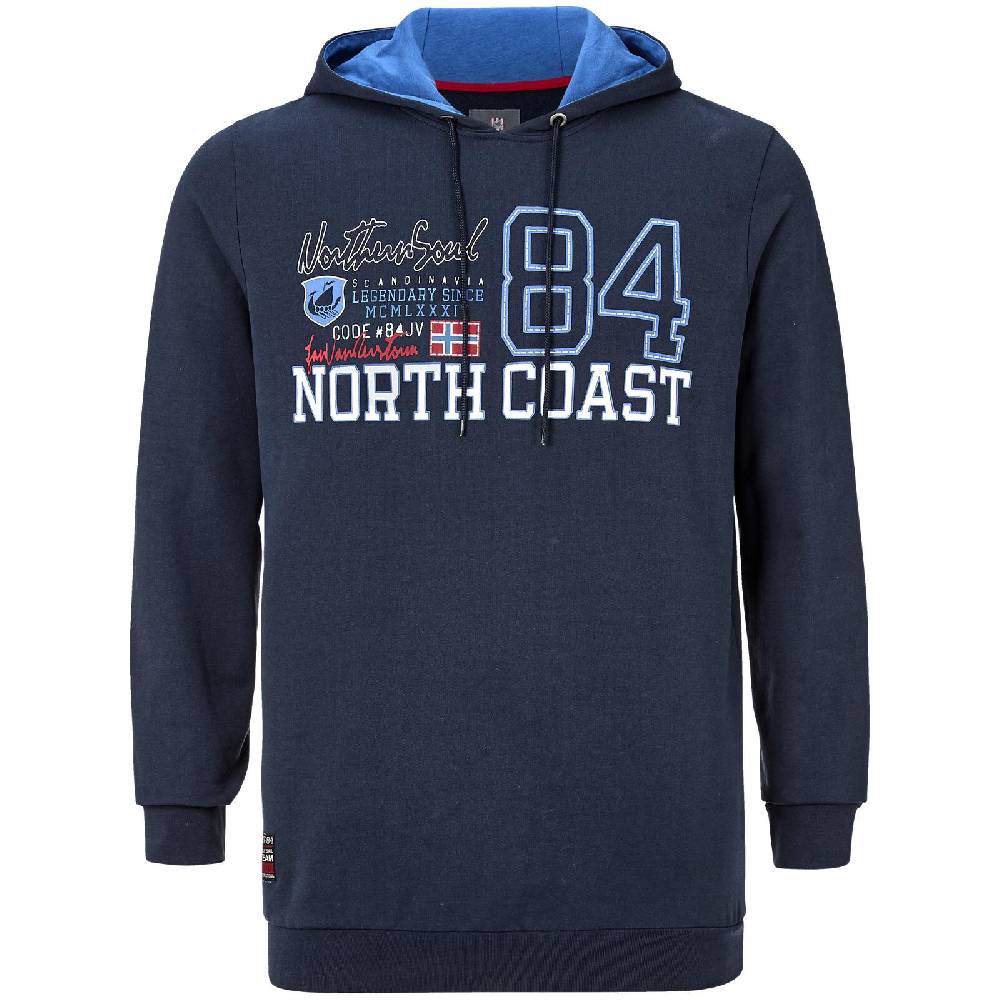 Jan Vanderstorm Sweatshirt NICKLAS dunkelblau