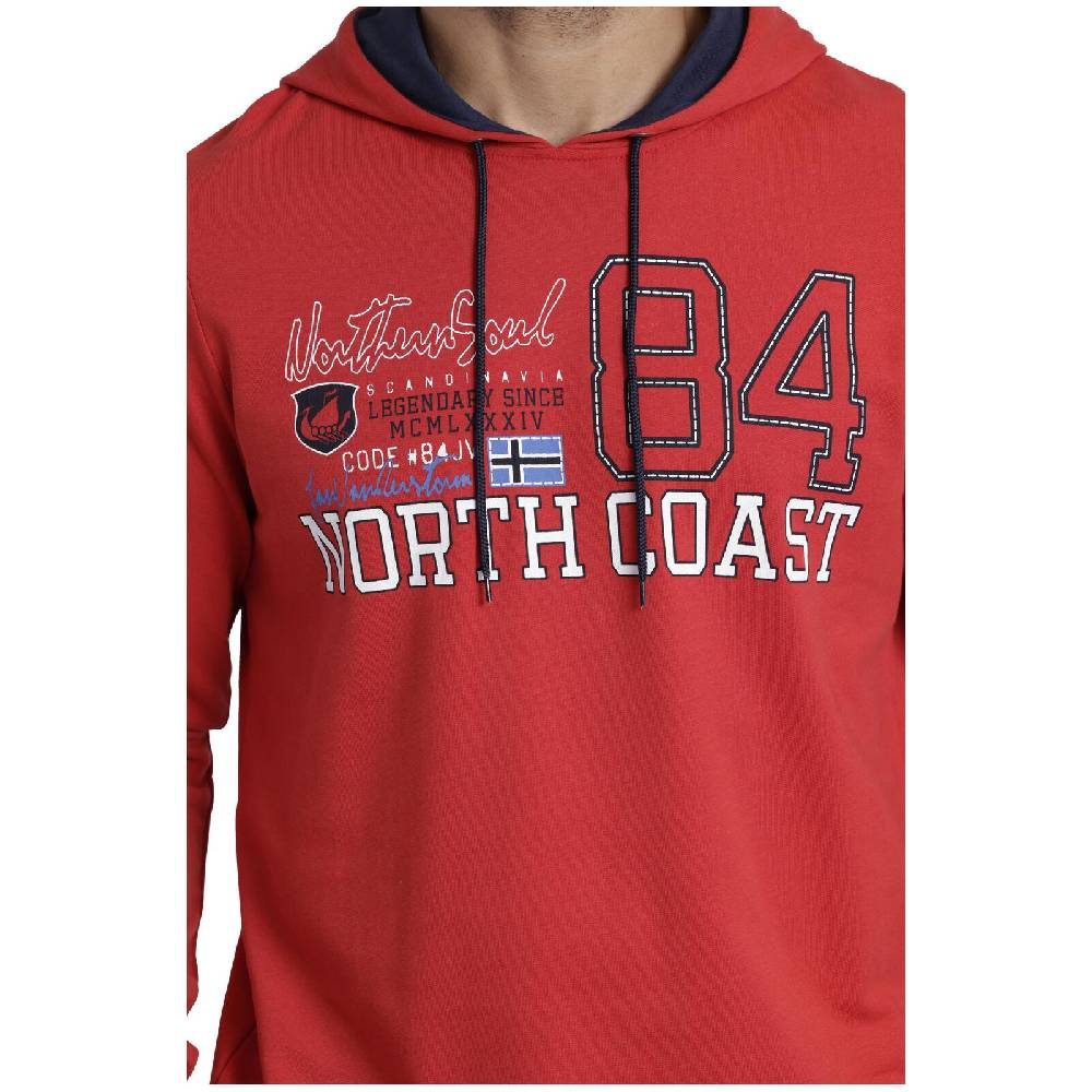 Jan Vanderstorm Sweatshirt NICKLAS Rot