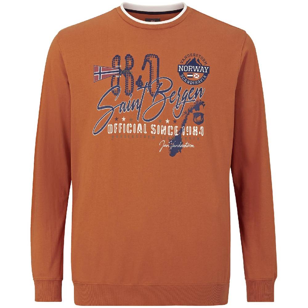 Jan Vanderstorm Sweatshirt ONTO orange