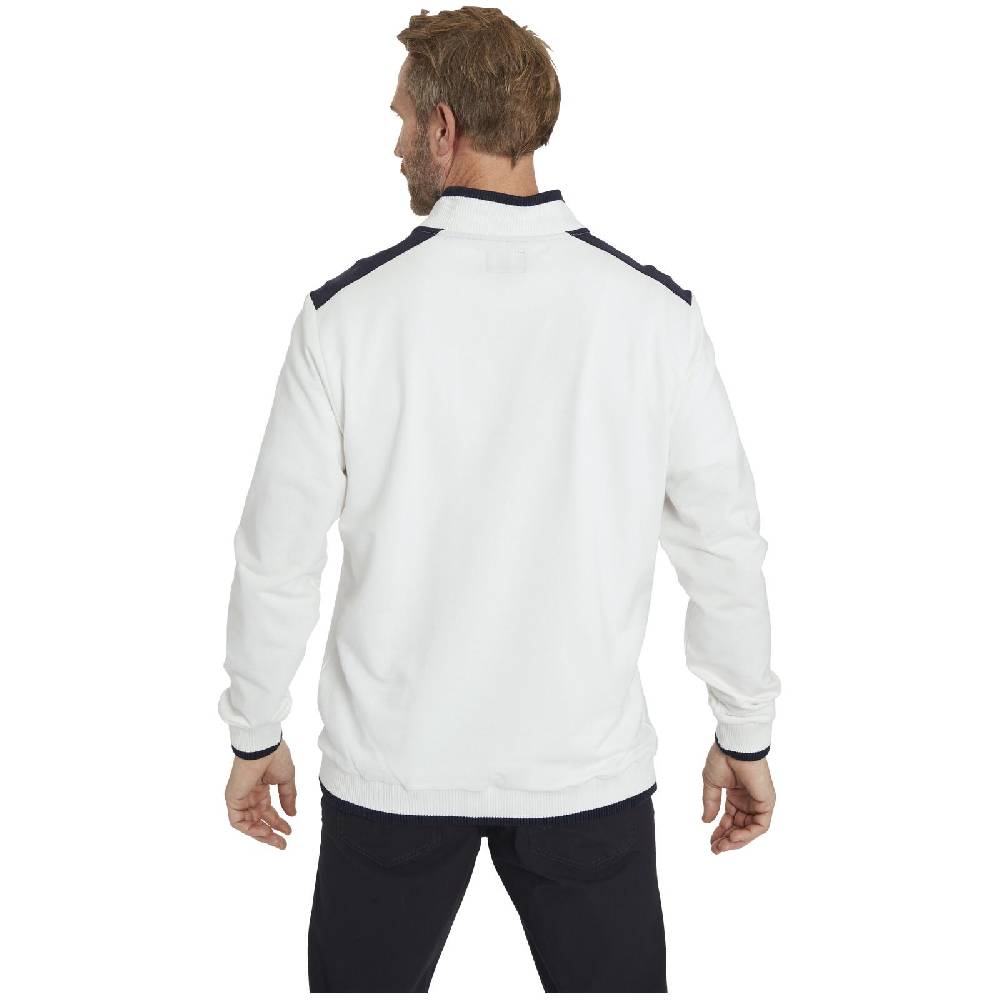 Jan Vanderstorm Sweatshirt ROSSKJELL Wollweiß