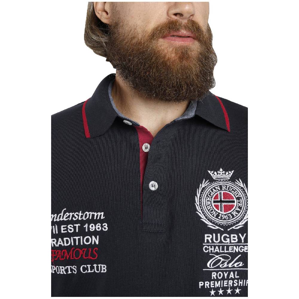 Jan Vanderstorm Sweatshirt SIGVAT Dunkelblau