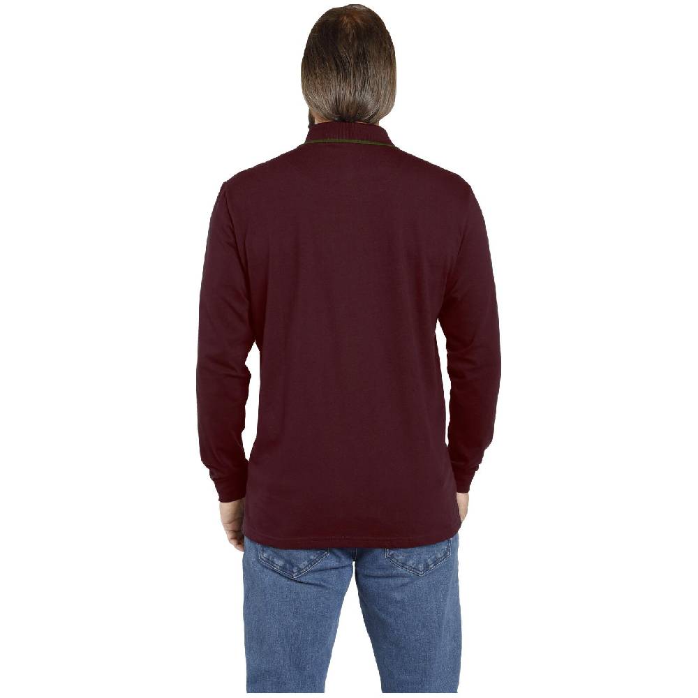 Jan Vanderstorm Sweatshirt SIGVAT Dunkelrot