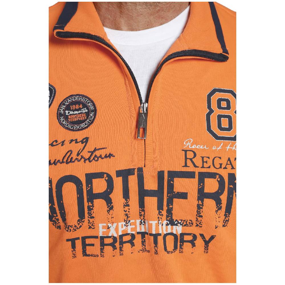 Jan Vanderstorm Sweatshirt STIG Orange