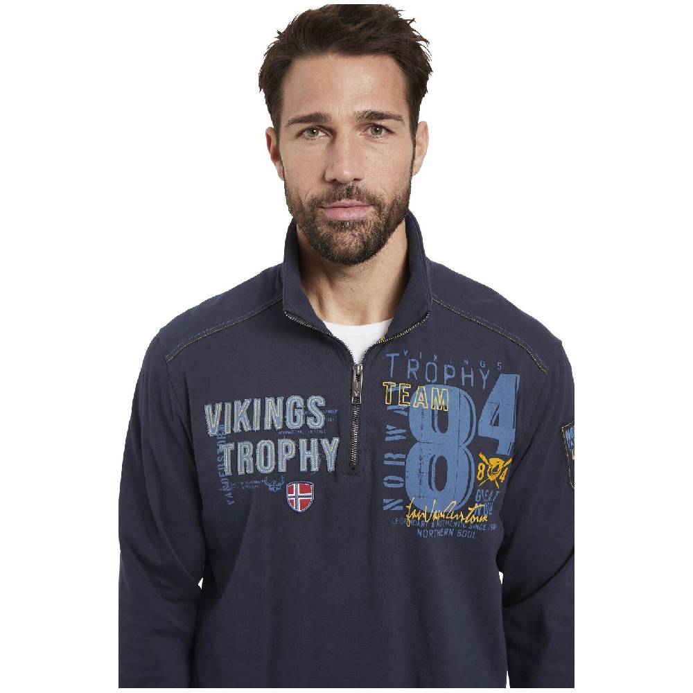 Jan Vanderstorm Sweatshirt THORALF Dunkelblau