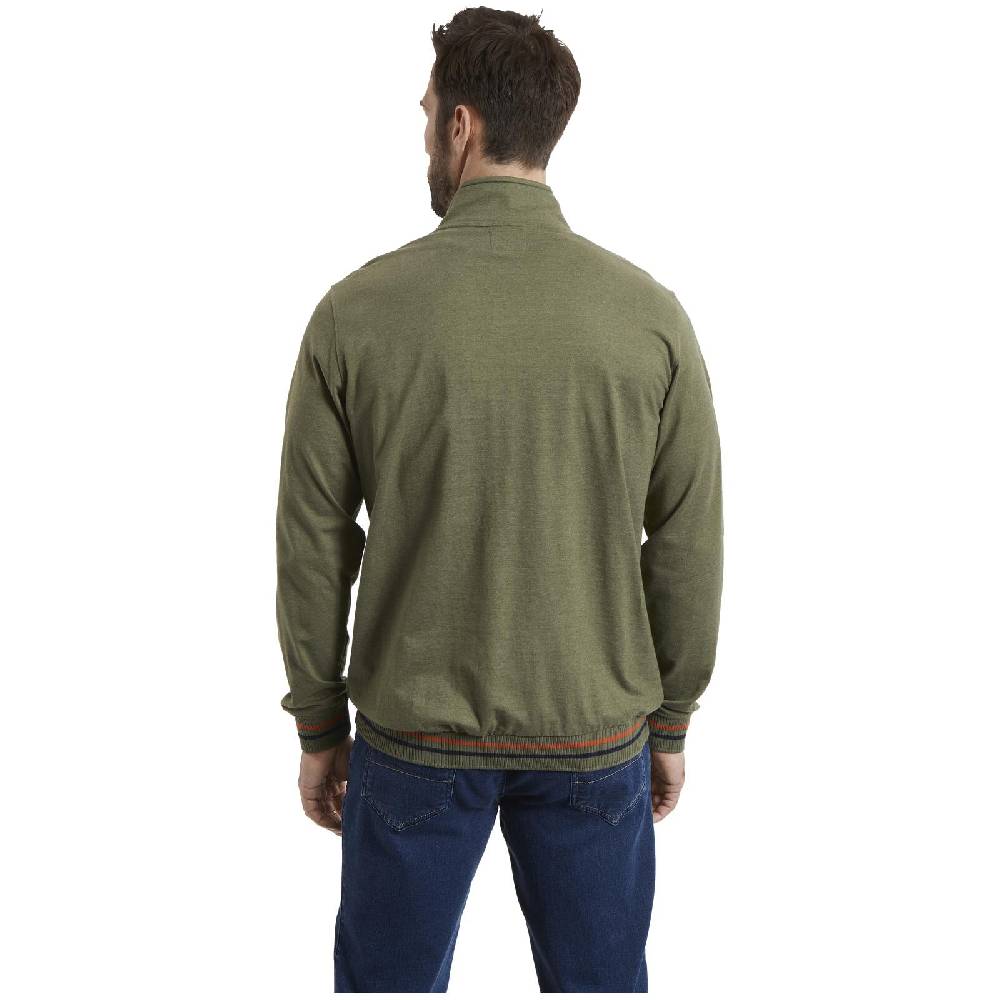 Jan Vanderstorm Sweatshirt THORBEN Khaki Melange